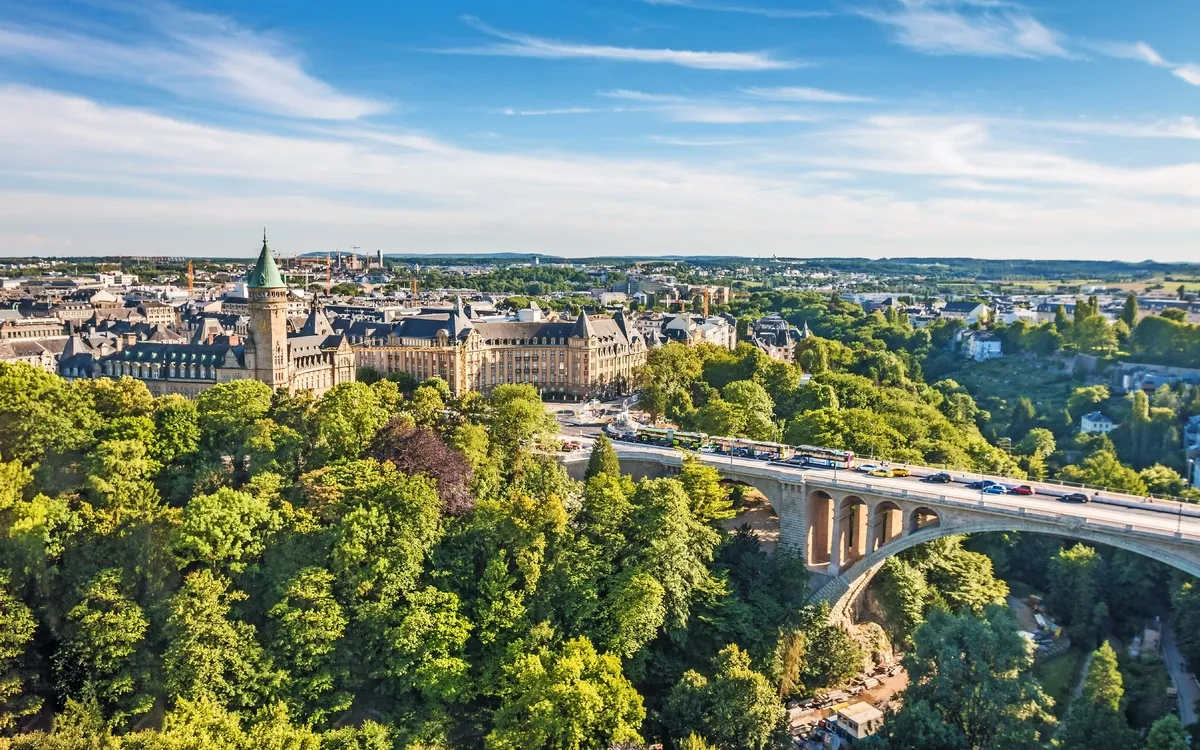 Panorama von Luxemburg