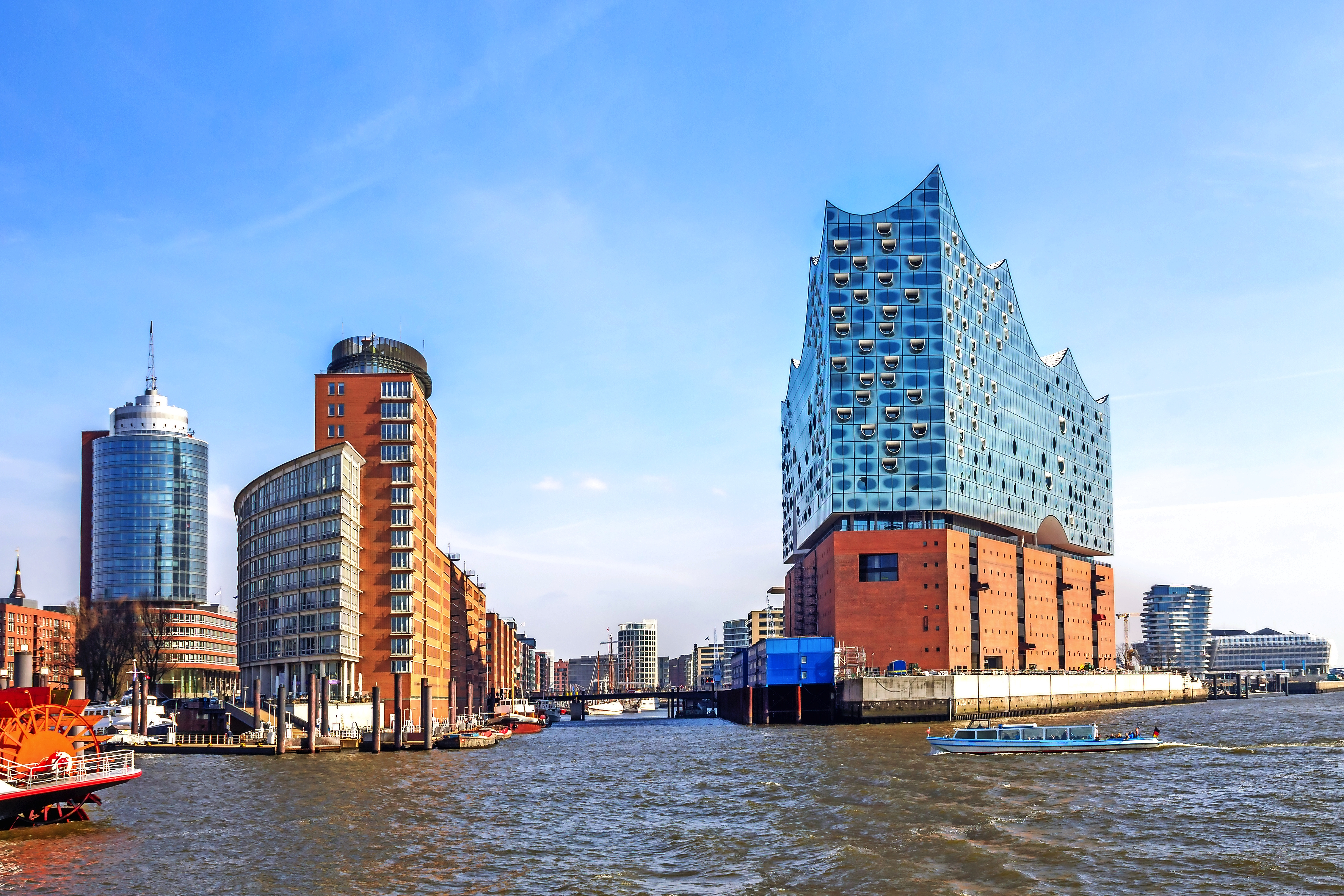 Elbphilharmonie am Hamburger Hafen, Deutschland