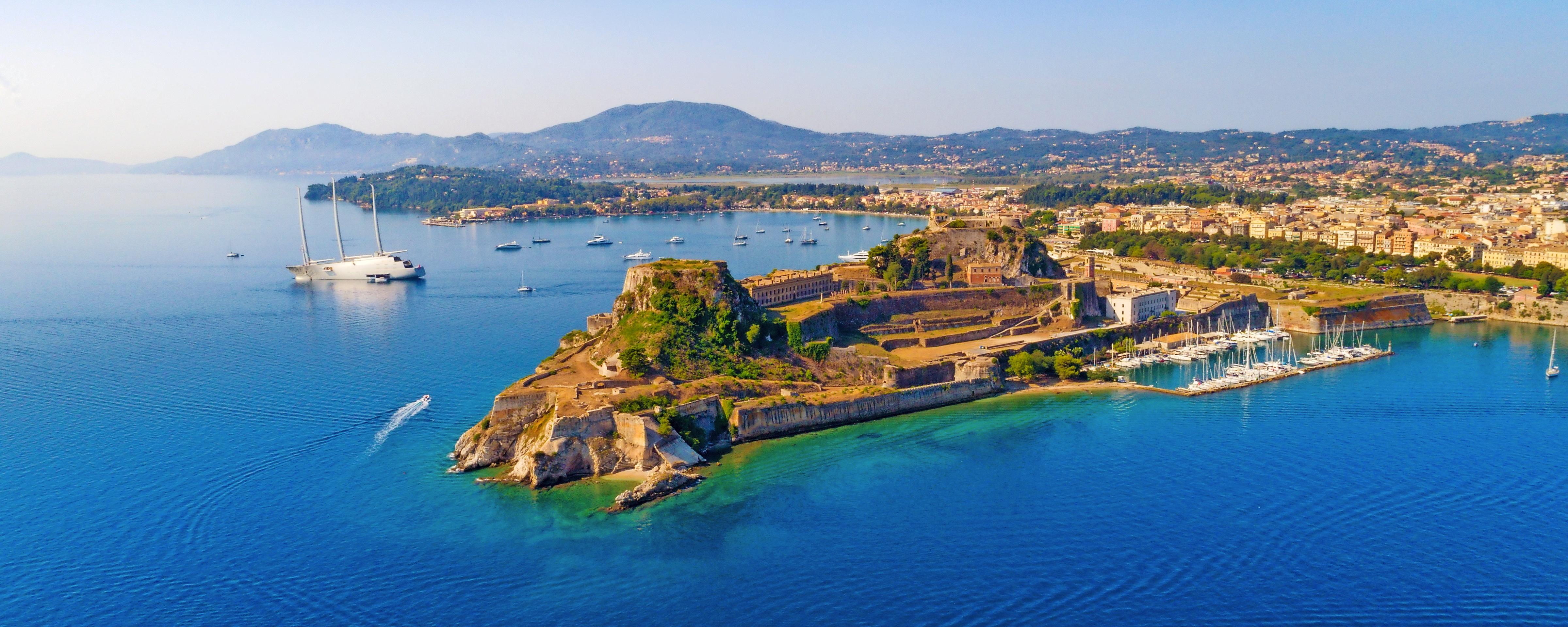 Kerkyra, die Hauptstadt von Korfu