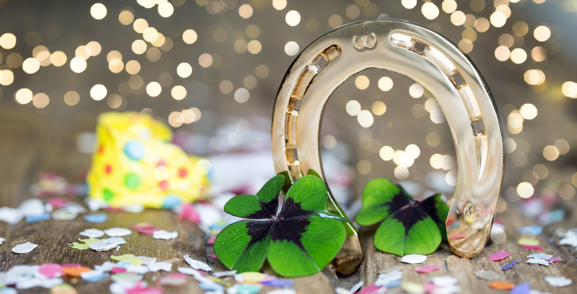 Silvester-/ Faschingskarte